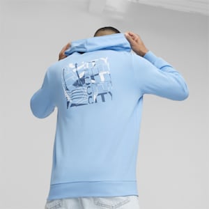 Manchester City FtblCore Hoodie, Team Light Blue-PUMA White, extralarge-GBR