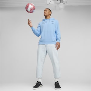 Manchester City FtblCore Hoodie, Team Light Blue-PUMA White, extralarge-GBR