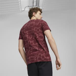 メンズ マンチェスター シティFC FTBLCORE AOP Tシャツ, Aubergine-PUMA White, extralarge-JPN
