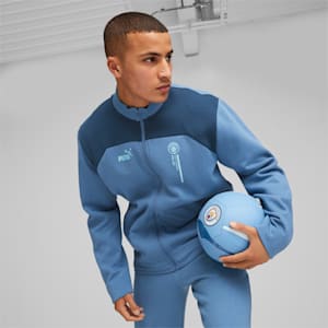 Manchester City FtblCulture Men's Football Track Jacket, Deep Dive-Marine Blue, extralarge-IND
