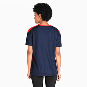 PUMA x Royal Challengers Bangalore Fan Women's 2022 Jersey, Navy Blazer-Flame Scarlet, extralarge-IND