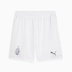AC Milan Football Shorts, PUMA White-Feather Gray, extralarge-GBR