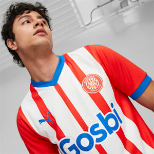 Girona FC Football 23/24 Home Jersey, Puma Red-PUMA White, extralarge-GBR