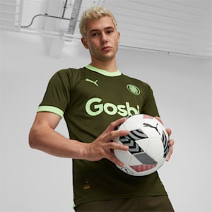 Girona FC Football 23/24 Third Jersey, Dark Olive-Fizzy Lime, extralarge-GBR