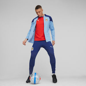 C.D. Guadalajara Soccer Training Jacket, Day Dream-Elektro Blue, extralarge