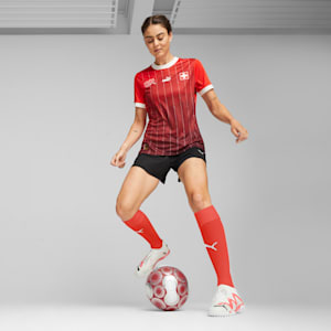 Switzerland 23/24 Women's World Cup Home Jersey, PUMA Red-PUMA White, extralarge-GBR