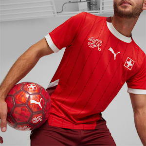 Switzerland 2024 Men's Home Soccer Jersey, Cheap Jmksport Jordan Outlet Red-Team Regal Red, extralarge