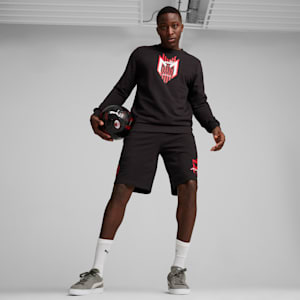 AC Milan Ftblicons Men's Shorts, PUMA Black, extralarge
