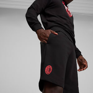 AC Milan Ftblicons Men's Shorts, PUMA Black, extralarge