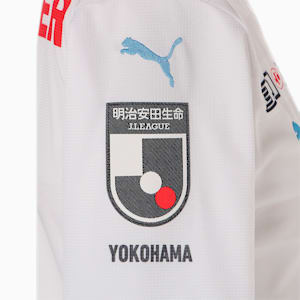 メンズ 横浜FC 2023 2ND 半袖 ゲームシャツ, PUMA White-AOP