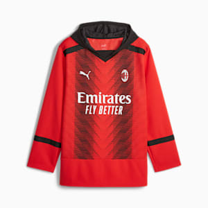 AC Milan Oversize Winter Football Jersey, For All Time Red-PUMA Black, extralarge-GBR