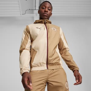Manchester City Pre-Match Men's Jacket, Toasted-Granola, extralarge