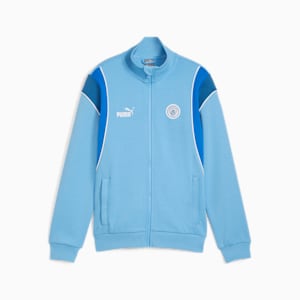 PUMA HOMBRE Puma MCFC PREMATCH - Chaqueta hombre white/ocean depths -  Private Sport Shop