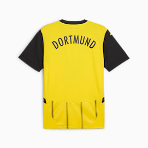 Camiseta local réplica Borussia Dortmund 24/25 para hombre, Faster Yellow-PUMA Black, extralarge