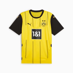 Borussia Dortmund 24/25 Home Jersey Men, Faster Yellow-PUMA Black, extralarge