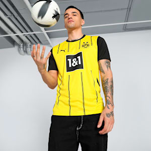 Borussia Dortmund 24/25 Men's Home Jersey, Faster Yellow-PUMA Black, extralarge-IND