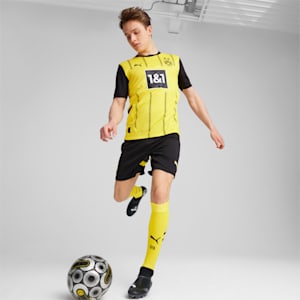 Camiseta local réplica Borussia Dortmund 24/25 para hombre, Faster Yellow-PUMA Black, extralarge