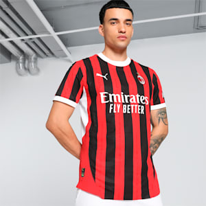 AC Milan 24/25 Men's Authentic Home Jersey, For All Time Red-PUMA Black, extralarge-IND