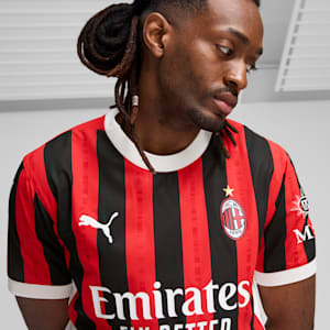 AC Milan 24/25 Authentic Home&nbsp;Men's Soccer Jersey, For All Time Red-PUMA Black, extralarge