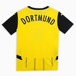 Borussia Dortmund 24/25 Youth Football Home Jersey, Faster Yellow-PUMA Black, extralarge-IND