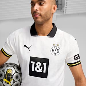 メンズ ドルトムント 2024-25 3RD レプリカ 半袖 ユニフォーム, PUMA White, extralarge-JPN