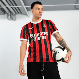 AC Milan 24/25 Men's Home Jersey, For All Time Red-PUMA Black, extralarge-IND