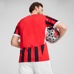 Camiseta local réplica AC Milan 24/25 para hombre, For All Time Red-PUMA Black, extralarge