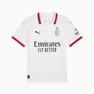 AC Milan 24/25 Away Replica Men's Soccer Jersey, PUMA White, extralarge