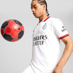 Maillot de soccer extérieur réplique AC Milan 24/25 Homme, PUMA White, extralarge