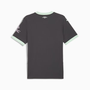 AC Milan 24/25 Réplique du troisième maillot de soccer Homme, Shadow Gray-Fresh Mint, extralarge