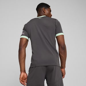 AC Milan 24/25 Replica Third Men's Soccer Jersey, Shadow Gray-Fresh Mint, extralarge