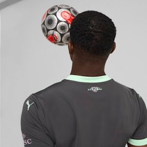 AC Milan 24/25 Réplique du troisième maillot de soccer Homme, Shadow Gray-Fresh Mint, extralarge