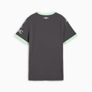 AC Milan 24/25 Women's Third Soccer Jersey, Shadow Gray-Fresh Mint, extralarge