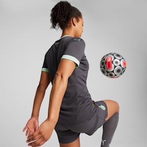 AC Milan 24/25 Women's Third Soccer Jersey, Shadow Gray-Fresh Mint, extralarge