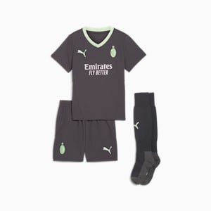 AC Milan 24/25 Third Minikit Kids, Shadow Gray-Fresh Mint, extralarge-GBR