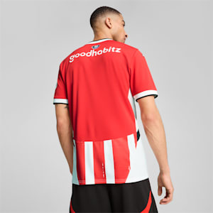 PSV Eindhoven 24/25 Men's Replica Home Soccer Jersey, For All Time Red-PUMA White, extralarge