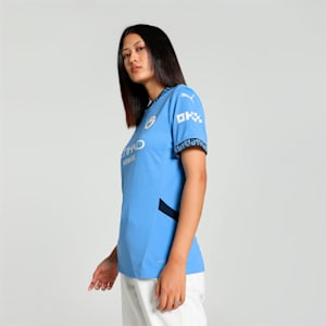 Manchester City 24/25 Women's Home Jersey, Team Light Blue-Marine Blue, extralarge-IND