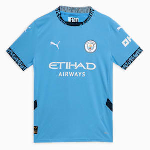 Manchester City 24/25 Youth Home Jersey, Team Light Blue-Marine Blue, extralarge-IND