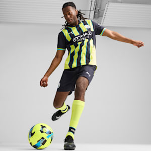 Maillot de soccer authentique Manchester City 24/25 extérieur Homme, New Navy-Yellow Glow, extralarge