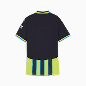 Maillot de soccer authentique Manchester City 24/25 extérieur Femme, New Navy-Yellow Glow, extralarge