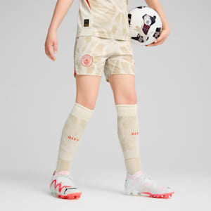 Manchester City 24/25 Goalkeeper Shorts Youth, Alpine Snow-Putty, extralarge-GBR