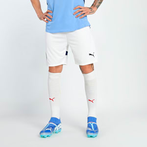 Manchester City 24/25 Men's Football Shorts, PUMA White-Marine Blue, extralarge-IND