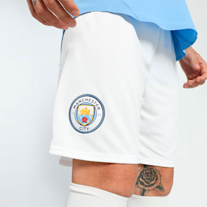 Manchester City 24/25 Men's Football Shorts, PUMA White-Marine Blue, extralarge-IND