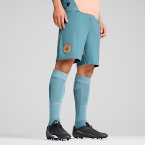 Manchester City 24/25 Men's Football Shorts, Bold Blue-Poppy Pink, extralarge-IND