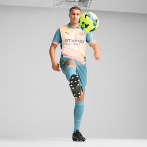 Manchester City 24/25 Men's Football Shorts, Bold Blue-Poppy Pink, extralarge-IND