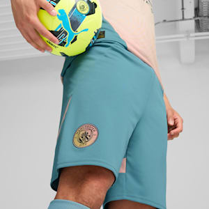 Manchester City 24/25 Men's Football Shorts, Bold Blue-Poppy Pink, extralarge-IND
