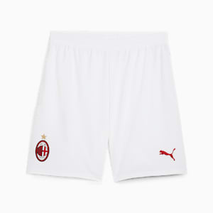 AC Milan 24/25 Men's Football Shorts, PUMA White-For All Time Red, extralarge-IND