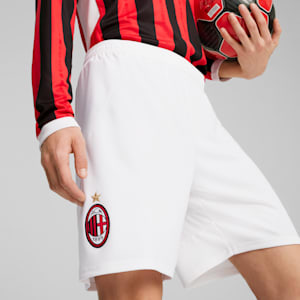 AC Milan 24/25 Men's Football Shorts, PUMA White-For All Time Red, extralarge-IND