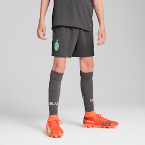 AC Milan 24/25 Shorts Youth, Shadow Gray-Fresh Mint, extralarge-GBR