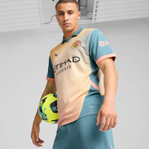 Jersey Hombre Manchester City 24/25 Fourth, Rosebay-Bold Blue, extralarge